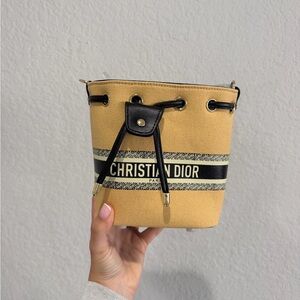 Dior Beige Bucket Bag (GWP)